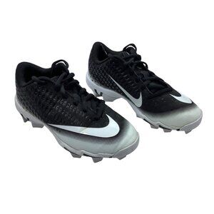 Nike Youth Vapor Ultrafly Baseball Cleats US 2 Youth AV0710-001 Black White